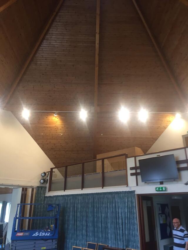 Hall ceiling downlights